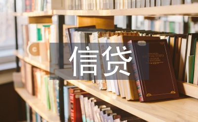 信贷任务打算